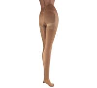 Push Up Tights 40 Denier Light Support, Shaping & Uplifting Silhouette - Slimming, Hip Shaping, Bottom Anti-Bacterial Silver Fresh Technology Body Care Lift for Women ( Medium/ Light Natural )