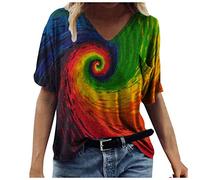 Push Up Tops for Women White Lace Blouse Coronation Gifts Holiday Women's Short Sleeve Tops T Shirt Crew Neck Tee Printed Summer Casual Fashion Women's Blouse Promotion Sale Clearance