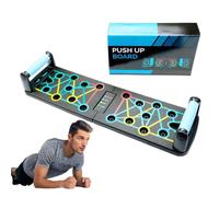 Push Ups - Foldable Muscle Exercise Card, Adjustable Push Up Stand, Home Gym Push Up Training Board, Strength Training Equipment, Home Workout Equipment, Portable Body Training Supplies for the