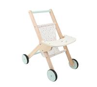 Push Walker - Wooden Play Shopping Cart Push Toys - Motor Skills Sensory Activities for Role Play Living Room Outdoor Yard First Step Park Kids Boys Girls Holiday Birthday