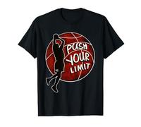 Push Your Limit, The Legend Basketball Slam Dunk Graphic Value Graphic T-Shirt