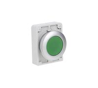 Pushbutton drive 30 mm flat green with self-return 182919