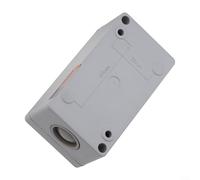 Pushbutton Switch, 2-Pack TPB-2/TPB-3 Self-Resetting Start Switch Control Button Box with Copper Contacts, 500000 Electrical Lifespan, for Industrial Machinery and Equipment(A)