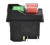 Pushbutton Switch for Kjd17 120V 5Pin 16A Electromagnetic Switch with Brake Function for Garden Tools and Machine Tools