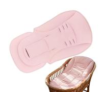 Pushchair Cushion - Polyester Cotton 38 x 78 cm | Cover for Stroller Seat - Insert for Pram | Breathable and Soft Cotton: For Daily Walks, Shopping, Visits to Al, V