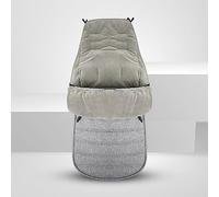 Pushchair Footmuff,Baby Stroller Cosy Toes Liner Buggy Padded,Universal Baby Sleeping Bag Footmuff,Windproof Warm Thick Cotton Pad Fitting for Pushchairs Strollers Prams Buggy, 0-6 Age (Grey)