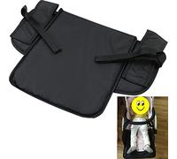 Pushchair Footrest Extension Foot Extended Seat Pedal - Seat Board Foot Support Universal Accessories for Pushchair Extension, Suitable for 28-33 cm Pushchairs, Black