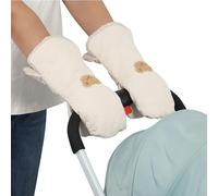 Pushchair Hand Warmer Gloves Pram Muff Mittens Windproof Strollers Handmuffs Accessories Fleece Lined Cover