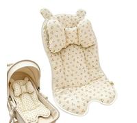 Pushchair Seat Cover Insert, Breathable, Soft, Reversible, Pram Seat Cushion for Home, Walks, Indoor and Outdoor Shopping, Camping, Excursions, Girls and Children