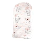 Pushchair Seat Liner with Printed Pattern, Double Sided Toddler Pram Pad & Cushion for Accessories Thick Padded Baby Carriage Mat