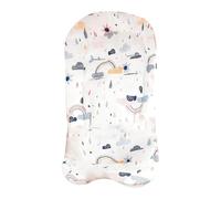 Pushchair Seat Liner with Printed Pattern, Double Sided Toddler Pram Pad & Cushion for Accessories Thick Padded Baby Carriage Mat