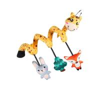 Pushchair Spirals Hagning Pendant Toy Texture Sound Making Rattle Road Trip Essential for Curious Infants Soothing Entertainment