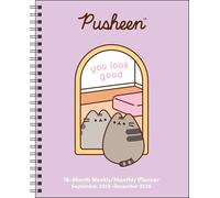 Pusheen 16-Month 2025-2026 Weekly/Monthly Planner Calendar: You Look Great