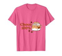 Pusheen Choco Milk Tshirt T-Shirt, Men, Pink Heather, Small