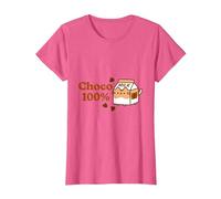 Pusheen Choco Milk Tshirt T-Shirt, Women, Pink Heather, X-Small