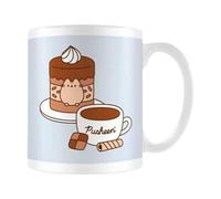 Pusheen Coffee & Chocolate Perfect Together Mug White/blue/brown (12Cm X 8.7Cm X 10.5Cm)
