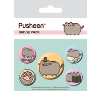 Pusheen Fancy Badge Set (Pack of 5) Pusheen Multicolor