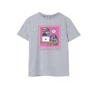 Pusheen Girl's Short Sleeved T-Shirt (Kids Grey Marl) | Size: 9-10 Years Pusheen Grey 9-10 Years