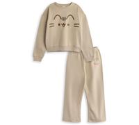 Pusheen Girl's Sweatshirt & Joggers Set | Beige | Official Merch | Size: 9-10 Years Pusheen Beige 9-10 Years