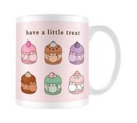 Pusheen Have A Little Treat Mug in White Pusheen White