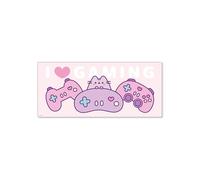 Pusheen (I Heart Gaming) Desk MAT 81cm x 36cm, Official Licensed XL Gaming Desk Mat, Large Mouse and Keyboard Pad