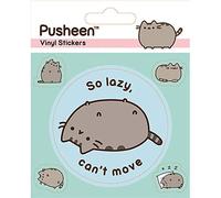 Pusheen Lazy Vinyl Sticker, Multi-Color, 10 x 12.5cm