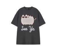 Pusheen Short Sleeved T-Shirt | Unisex Charcoal | Official Merch