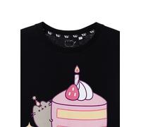 Pusheen Short Sleeved T-Shirt | Womens Black | Official Merch