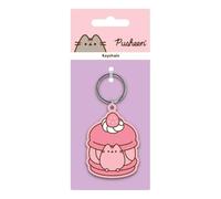 PUSHEEN (STRAWBERRY) PVC KEYCHAIN