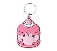 Pusheen Strawberry Pvc Keyring Pink/white (One Size)