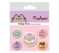 Pusheen Sweets Badge Set Pusheen Multicolor