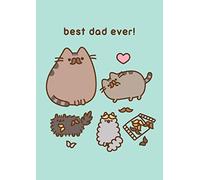 Pusheen The Cat - Best Dad Ever! - Blank Father's Day/Birthday Card - Father