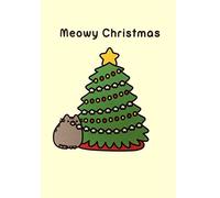 Pusheen the Cat Official Christmas Card (PUSHX4) - Meowy Christmas Tree