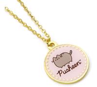 Pusheen the Cat Pink Name Necklace PTCN0102 - Timeless Design | - Zinc Alloy