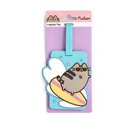 Puckator Pusheen The Cat Summer Surfer PVC Luggage Tag