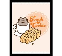Pusheen Tough Cookie Framed Poster Pusheen Multicolor