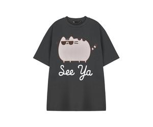 Pusheen Unisex Grey See Ya Short Sleeved T-Shirt - Medium