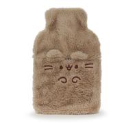 Pusheen Womens Brown Novelty face Hot Water Bottle (One Size)