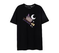 Pusheen Womens/Ladies Broom Broom Halloween T-Shirt / N/A N/A NS7713