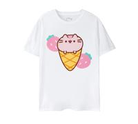 Pusheen Womens/Ladies Ice Cream T-Shirt NS7836