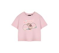 Pusheen Womens/Ladies Peachy Short-Sleeved Crop T-Shirt NS8510