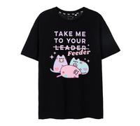 Pusheen Womens/Ladies Take Me To Your Feeder T-Shirt NS8404