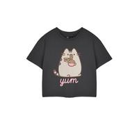 Pusheen Womens/Ladies Yum Noodles Short-Sleeved Crop Top NS8966