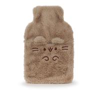 Pusheen Women's Novelty face Hot Water Bottle | Brown | Officially Licensed Merch Pusheen Brown