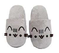 Pusheen Women's Pusheen - Slippers Slide on M L, Grey Grey 001, 8.5 UK