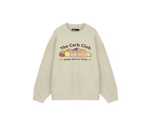 Pusheen Womens White Carb Club Sweatshirt - XXX-Large