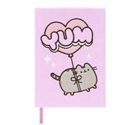 Pusheen Yum Planner A5 Format with Bookmark Ribbon Soft Cover, Pink