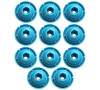 Pusher for Caulking Machine, 10 Pieces Quick Release Piston - Push Button for Seal | For Sink Seal Window Workshop Home Maintenance