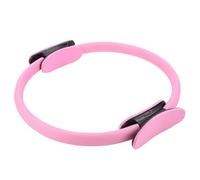 PUSHI Store Pilates Ring Circle, Fitness Ring Magic Circle, 6 Colors 1.4in Dual Grip Yoga Ring Resistance Circle for Thighs and Legs Fitness (Pink)