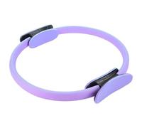 PUSHI Store Pilates Ring Circle, Fitness Ring Magic Circle, 6 Colors 1.4in Dual Grip Yoga Ring Resistance Circle for Thighs and Legs Fitness (Purple)